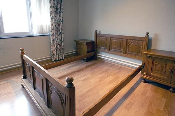 we specialize in bed frame removal and can assist with removing your old bed frame